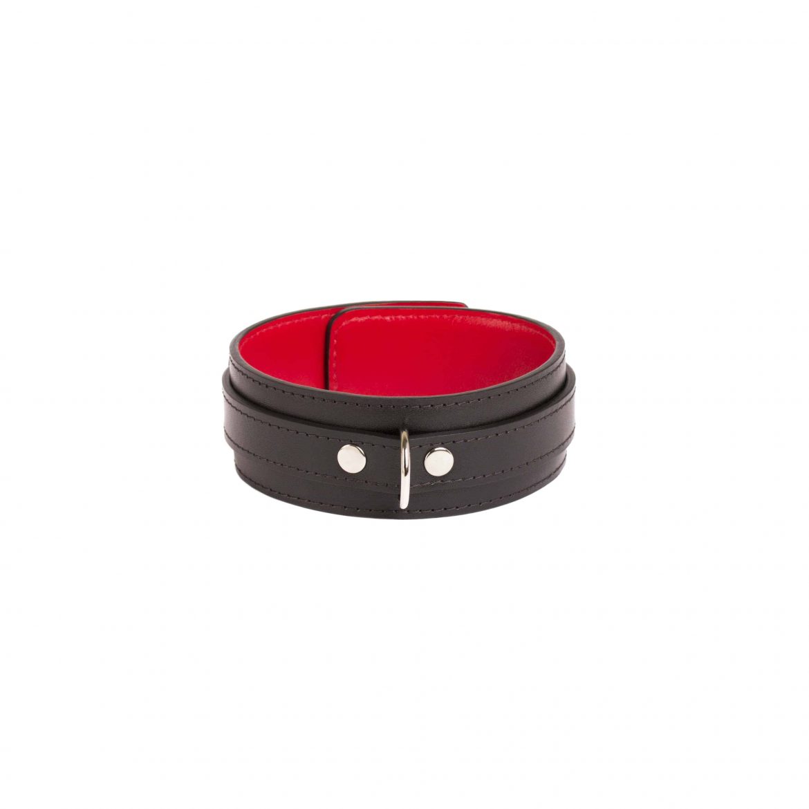 BDSM leather Bondage set collar and medium leather leash 5 scaled