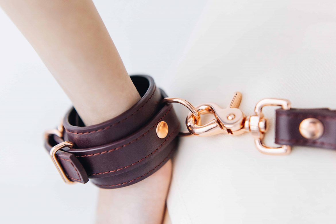 bdsm leather bondage set 8 items 5 scaled
