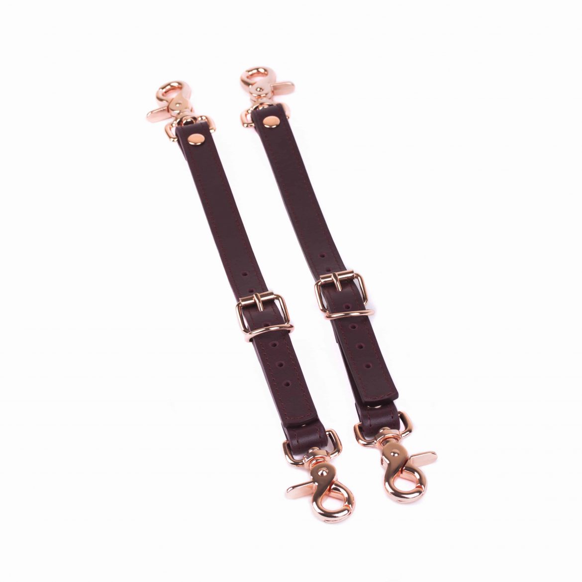 bdsm leather bondage set belt thigh cuffs a pair of garters 23 scaled