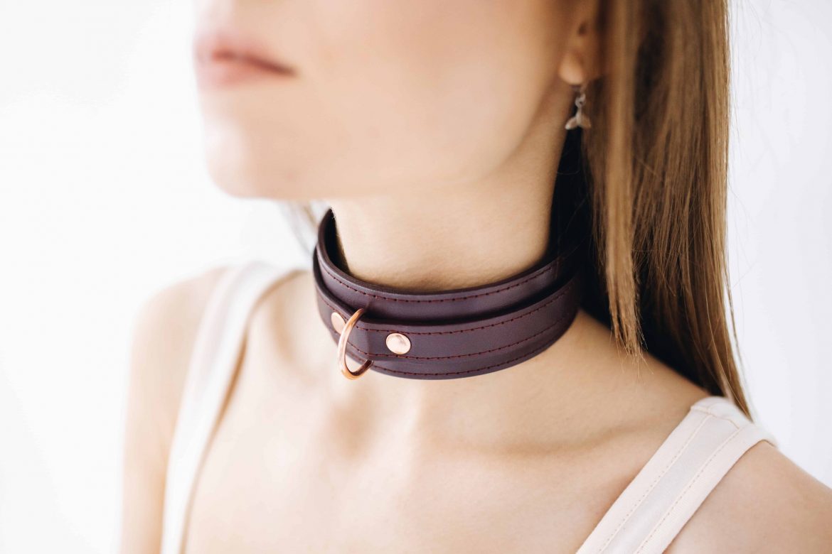 BDSM Leather Collar