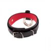 bdsm leather double o ring choker 9 1 scaled