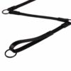 bdsm versatile leather long leash with multiple rings 11